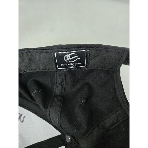 OC Sports Hat Cap Strap Back Black Baseball Solid Adjustable Boys Youth - Picture 7 of 7